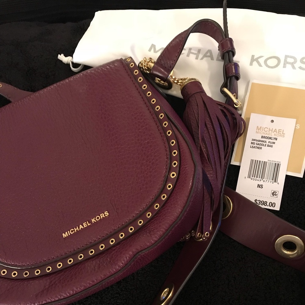 Michael Kors Brooklyn Saddle Bag